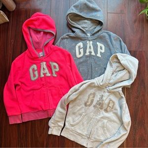 Gap Sweatshirt Hoodie Lot Girls Zip